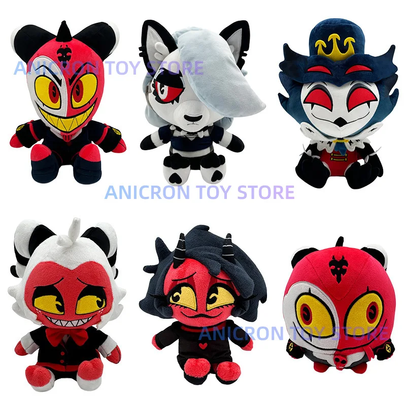 

Hazbin Hotel New Helluva Boss Plush Toy Anime Loona Blitzo Stickie Stolas Millie Moxxie Cartoon Peluche Doll Soft Stuffed
