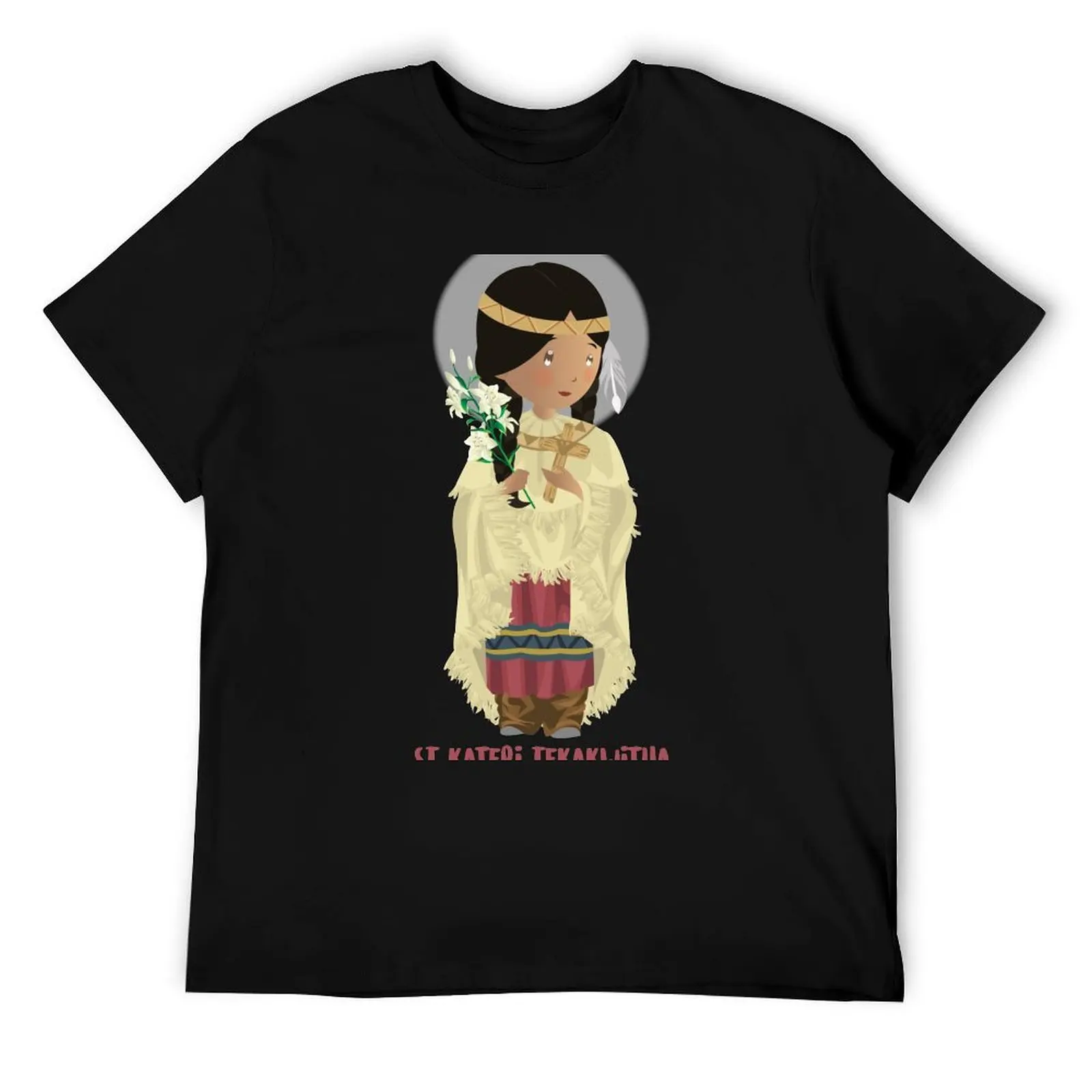 

Saint Kateri Tekakwitha T-Shirt funny t shirts man g man t shirts for men T-Shirt