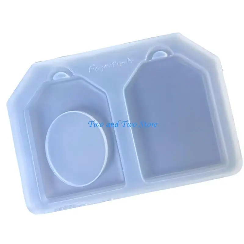 HX6F Multipurpose Silicone Charm Molds Suitable for Handmade Jewelry and Cake Decorating Projects with Smooth Surfaces