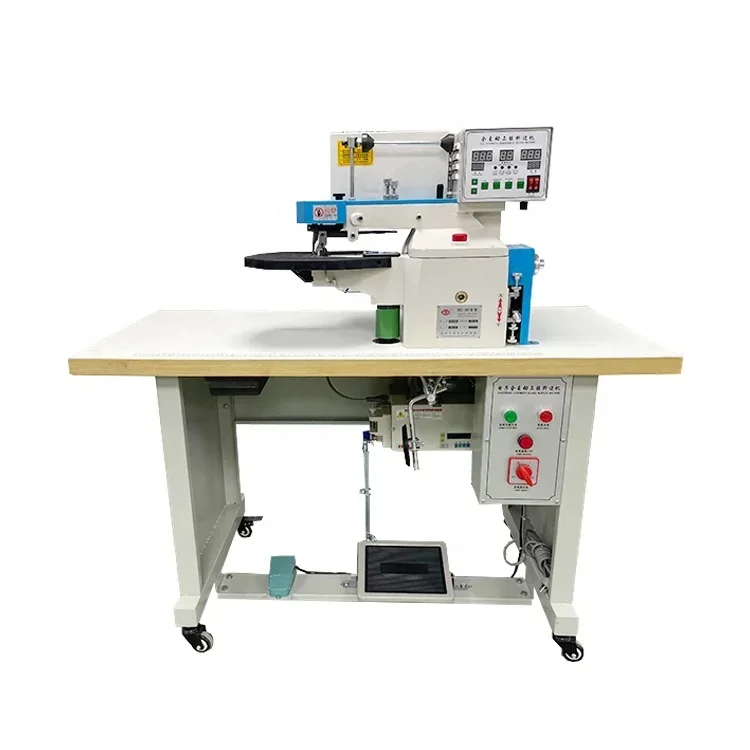 MG-801B Tas Sepatu Kulit Otomatis Kotak Hadiah Notebook Mesin Lem Lipat Tepi