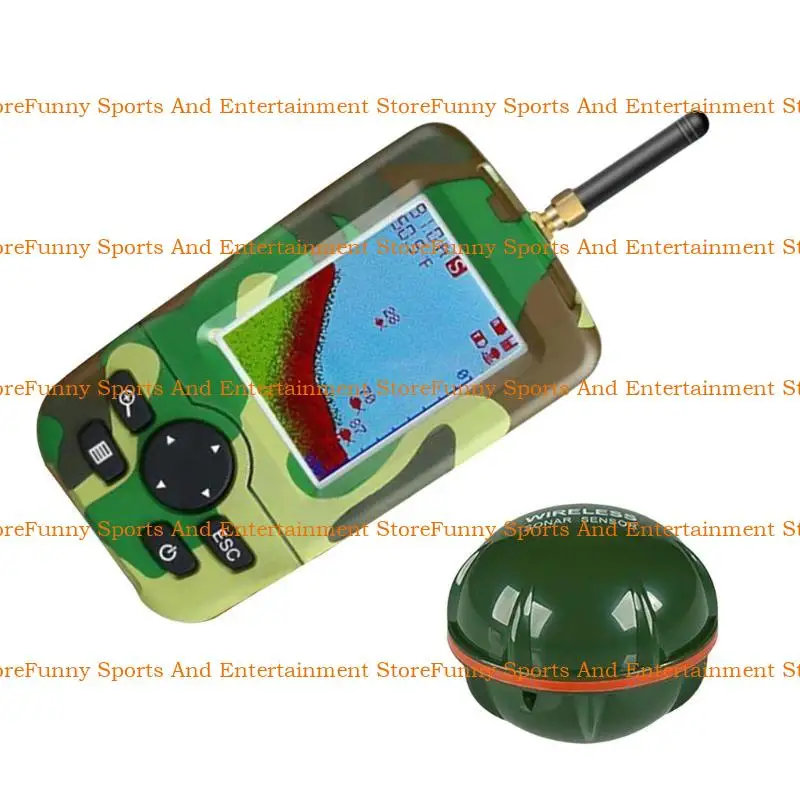 

C4DE Wireless Fish Finders Depth Alarm Sonar Sensors Underwater Sonar Fish Detectors
