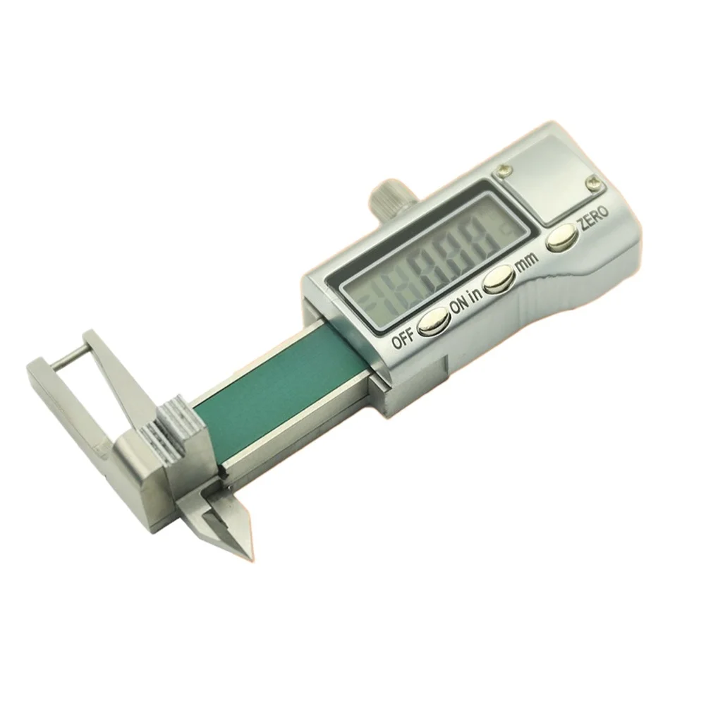 Compact Digital Thickness Tester 0-25mm with Robust Metal Casing for Repeated Use in Engineering Metrology and Control Tasks