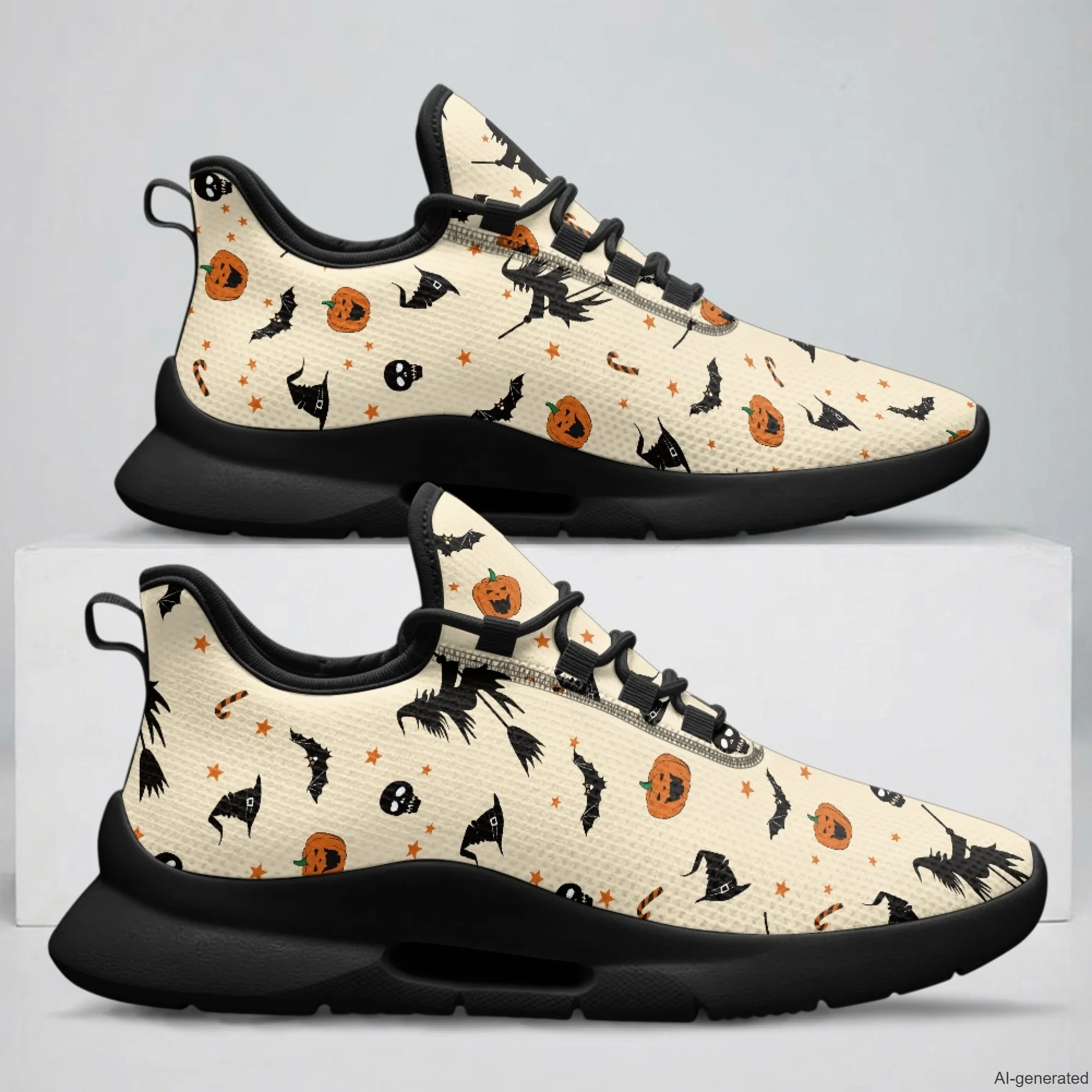 XIXIRIMIDO Tenis Feminino Lace-up Casual Shoes Nurse Sneakers Man Shoes Women's Sneakers and Casual Shoes Halloween Witch 35-48