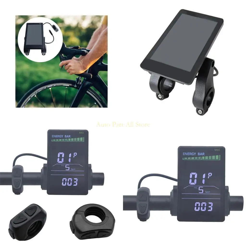 

Электрический ЖК -дисплей J0ma Electric Bike 24 В 36 В 48 В 52 В 60 В водонепроницаемый многоцветный ЖК -дисплей.