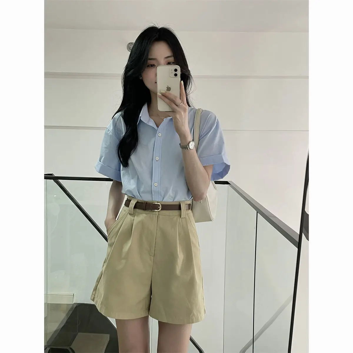 

Рубашки с коротким рукавом, женская льняная рубашка с рукавами-воздушными шарами, повседневная рубашка Cottagecore, художественная, расслабленная, студенческая, молодежная, девичья