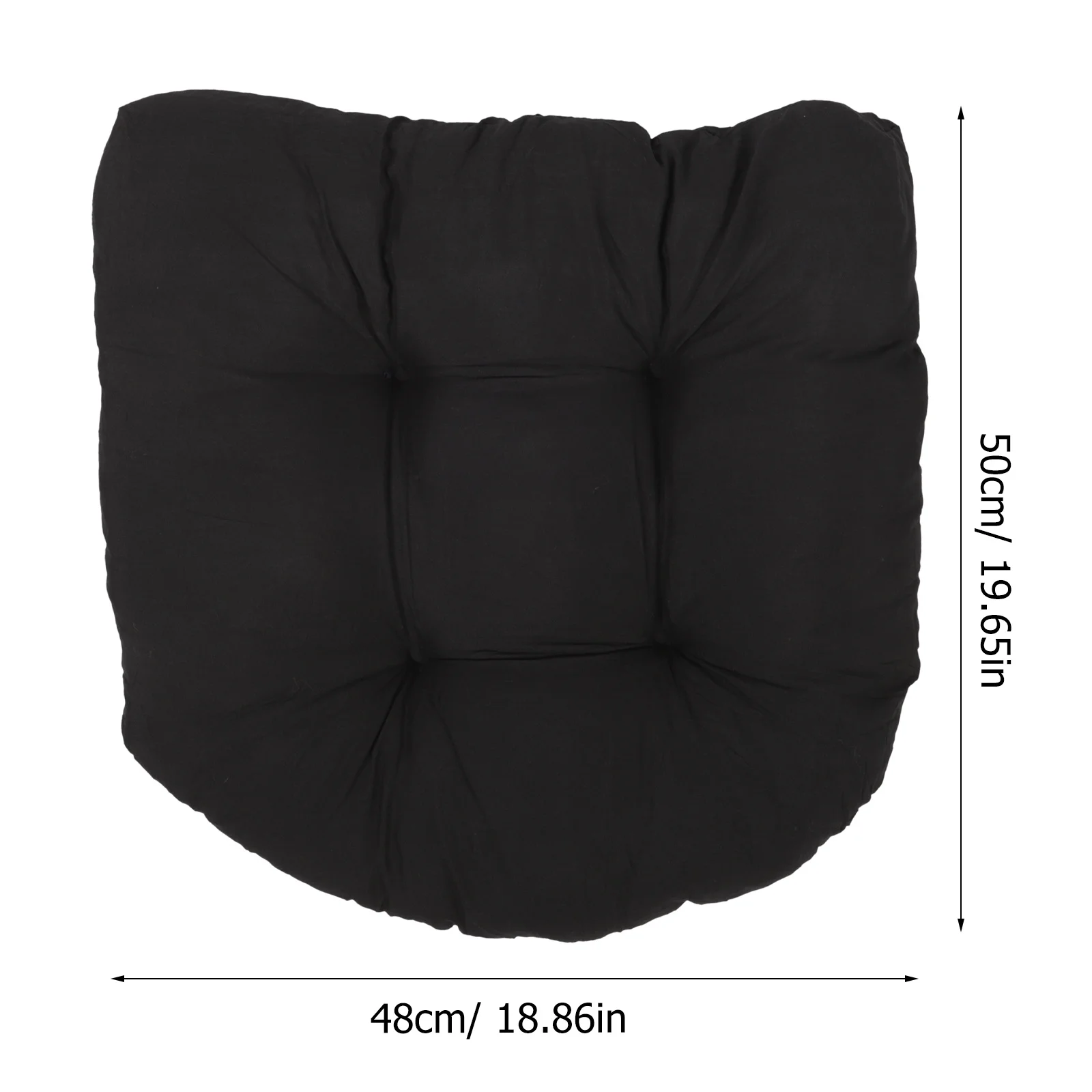 เบาะรองนั่งพื้นแบบหนา 2 ชิ้น แผ่นรองนั่งแบบพกพา กันลื่น สำหรับเก้าอี้สำนักงาน เก้าอี้รถยนต์ เก้าอี้ทานอาหาร รองรับการนั่งอย่างสบาย