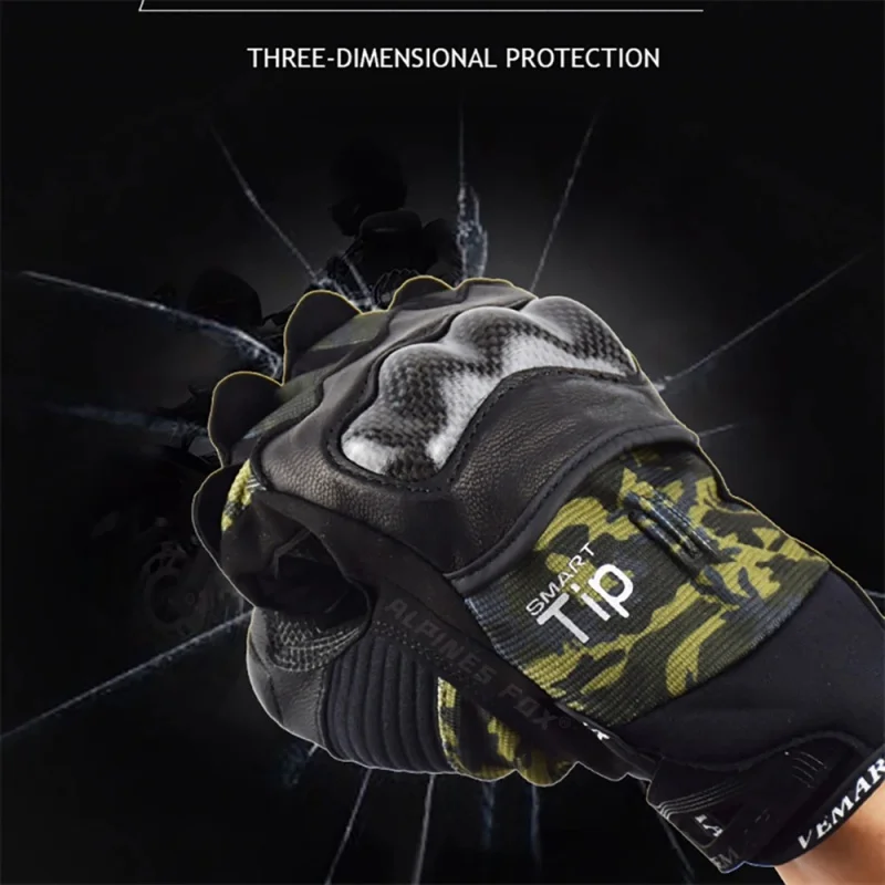 

Summer Motorcycle Gloves Men's Breathable Anti-fall Protection Gear Motobike Motocross motocross Guantes Touchscreen Accessories