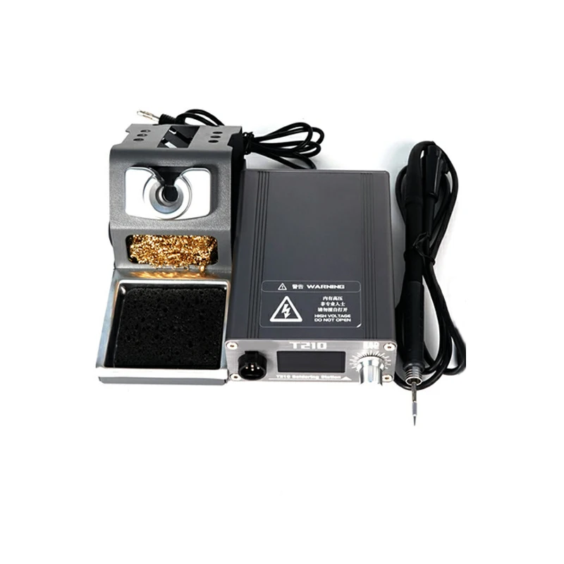 T210 Electric Soldering Iron Desktop Thermostatic Welding Machine LED Digital Display Soldering Equipment For Phone Repair Tools