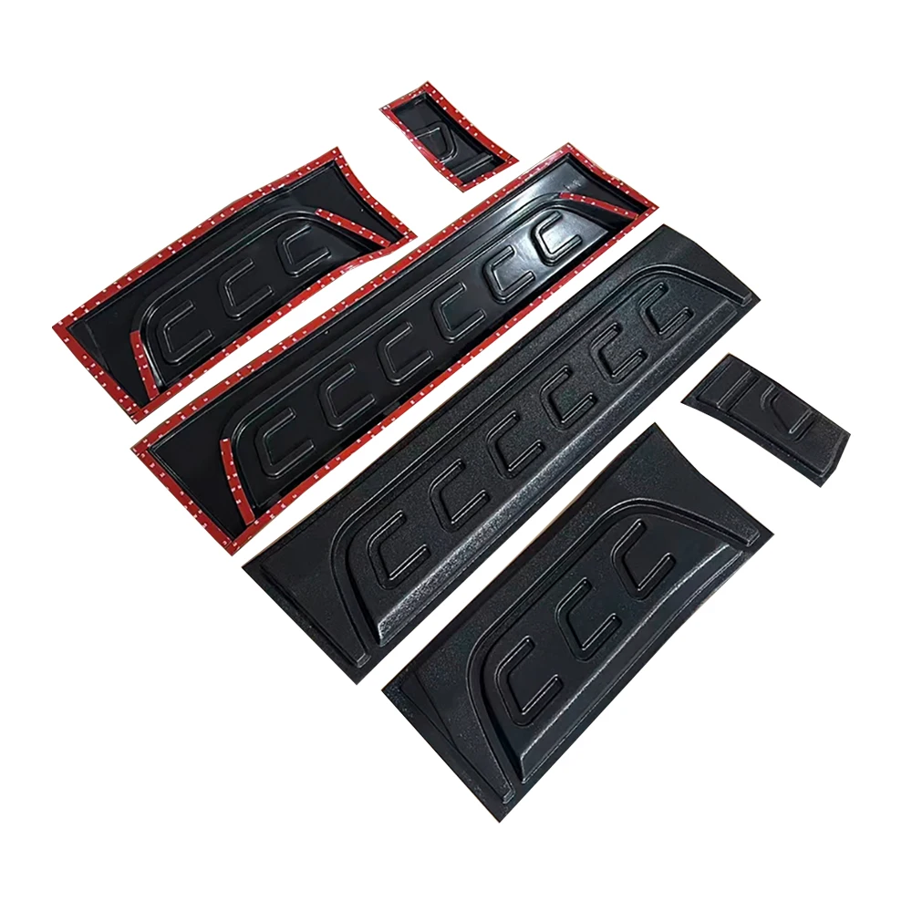 6pcs/set Car Exterior Body Cladding Kits Fit For Chery Jetour Traveler 2023 2024 Off-road 4x4 Modified Exterior Accessories