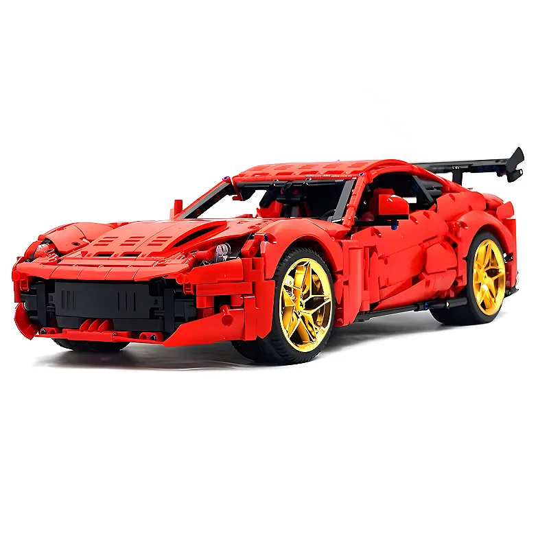 New TGL T5044 Technical Super Sports Car Building Blocks MOC Creative Racing Bricks Puzzle Educational Toy Brithday Gift For kid