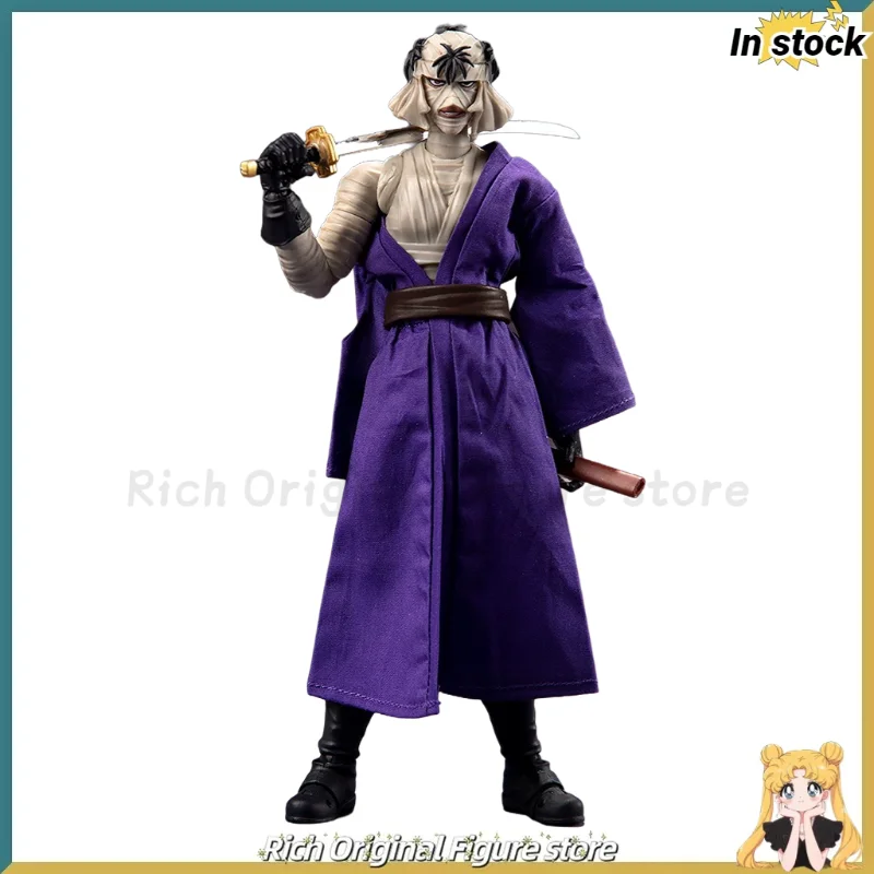 【Op voorraad】Originele Echt Dasin/Great Toys/GT Rurouni Shishi Yuma Anime 1/12 Action Figure Model Speelgoed Ornamenten