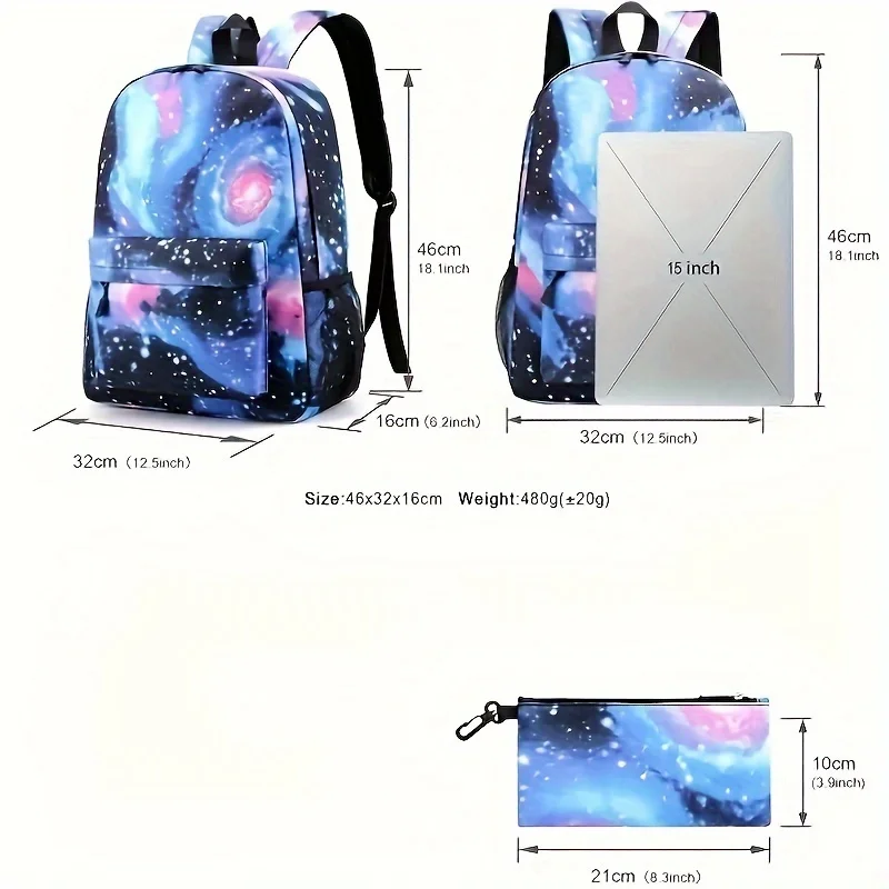 17 inch CR7 Backpack Anti Theft USB Charge Backpack Waterproof Women Men School Bag Teenage Girls Boys Travel Bags