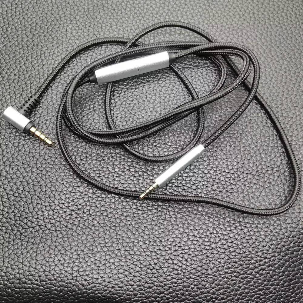 Cables de audio para Bose QuietComfort 35 QC25 QC35 QC45 NC700 OE2 OE2i Cable de repuesto para auriculares con micrófono remoto