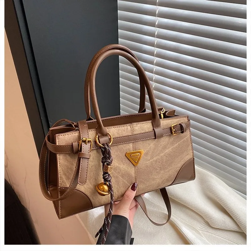 

Attractive Effortless Crossbody Bag Campus Style Students Bag Lightweight Exquisite Fashionable Chic Versatile Stylish Casual