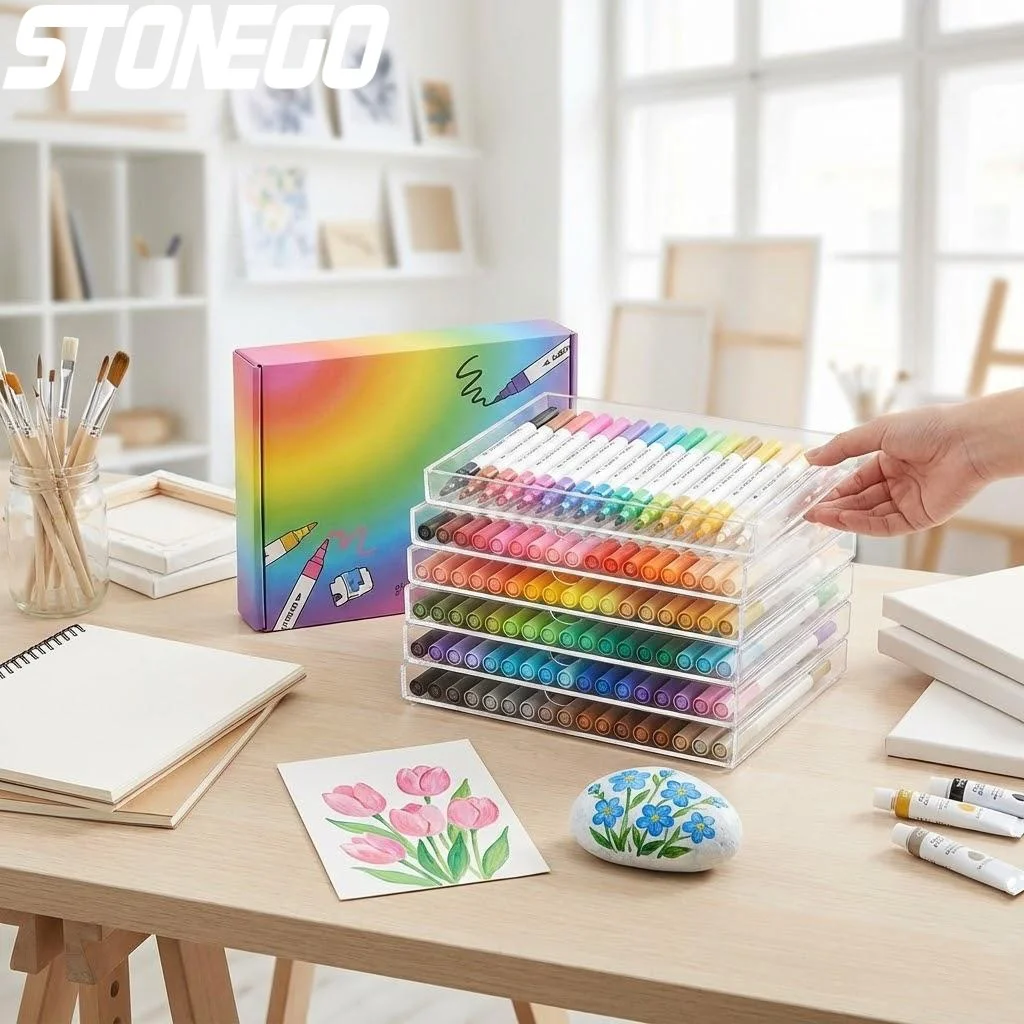 set-di-60-pennarelli-acrilici-a-colori-asciugatura-rapida-inchiostro-anti-sbavatura-per-roccia-ceramica-legno-tessuto-materiali-artistici-fai-da-te-artigianato