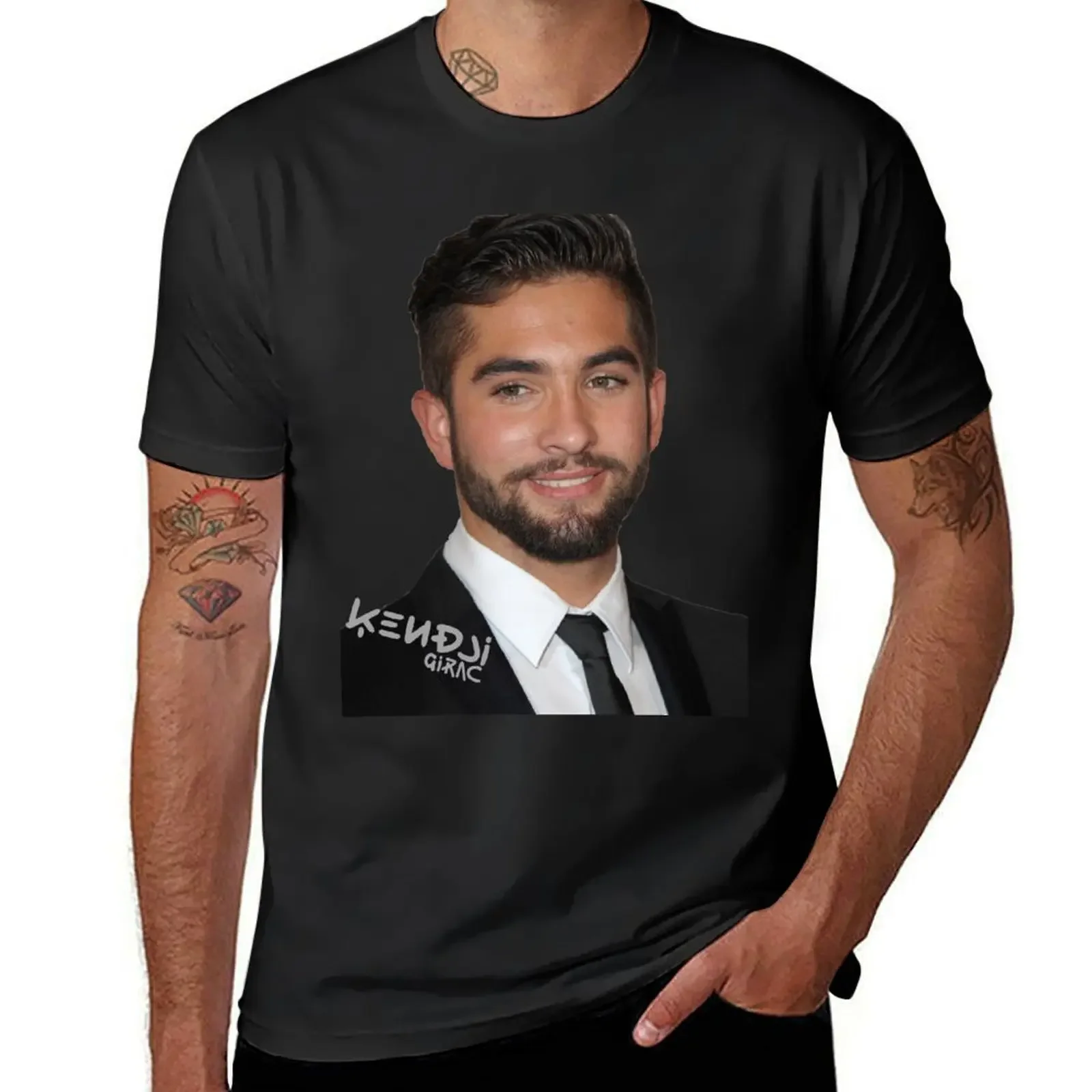 

Kendji Girac T-Shirt quick-drying Funny t-shirt funny costumes t shirt for men