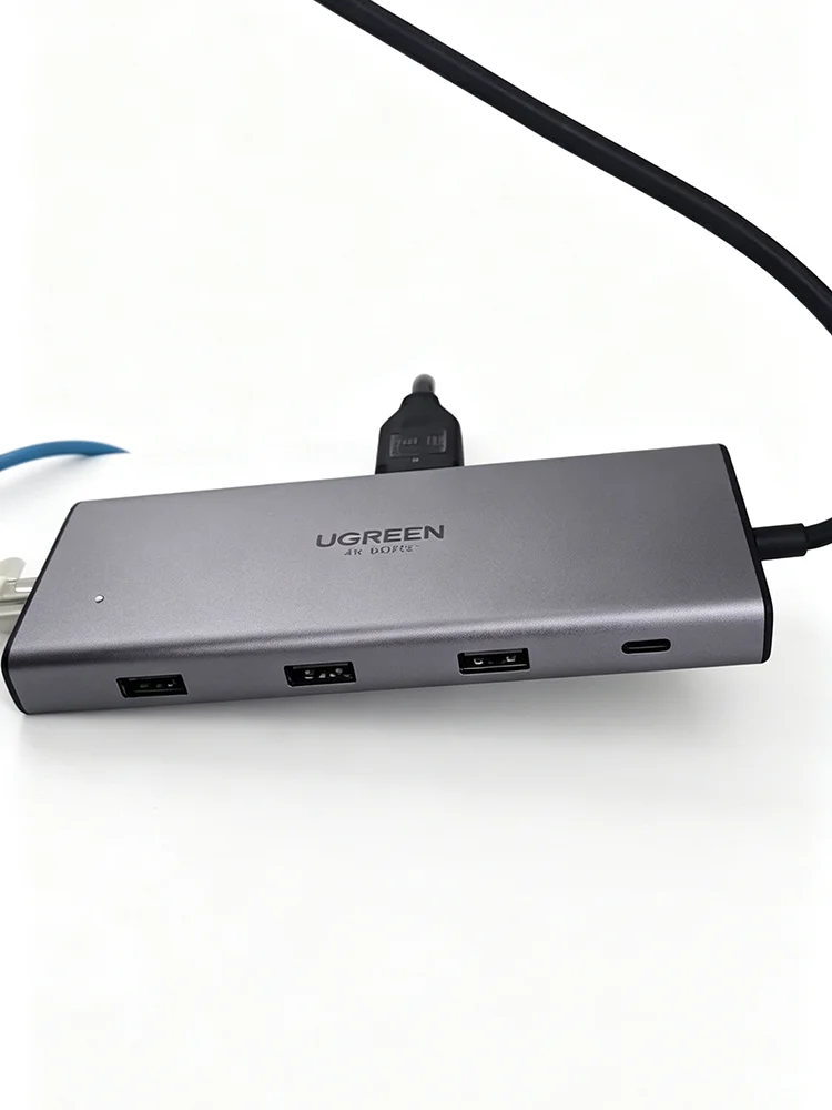 UGREEN Revodok Pro 109 USB C Hub 9 in 1 10Gbps USB C 3.2 Gen2 & USB A 3.2 Gen2 4K@60Hz HDMI 100W PD SD/TF Card Reader