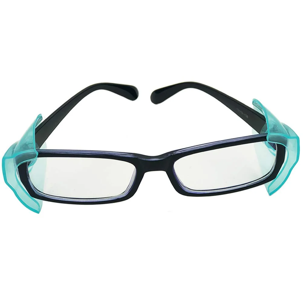 2 Pairs Eyewear Protector Glasses Wings Safety Mask Practical Accessory Side Shield Protective Shelter Eyeglasses