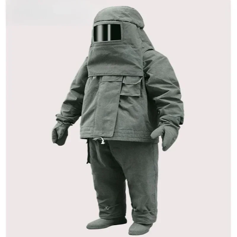 Fire avoidance clothing Fire rescue clothing Thickened high temperature resistant Anti-scalding clothing Steelmaking