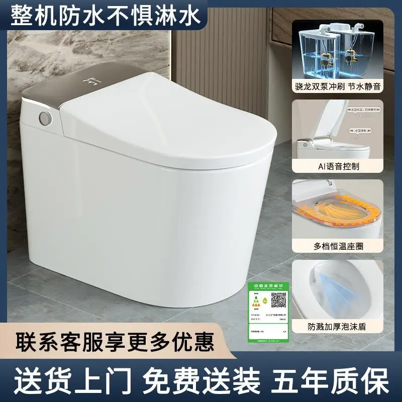 

Sitting Temperature Heating Toilet, No Water Pressure Limit Cleaning, Toilet, Siphon Instant Heat Intelligence