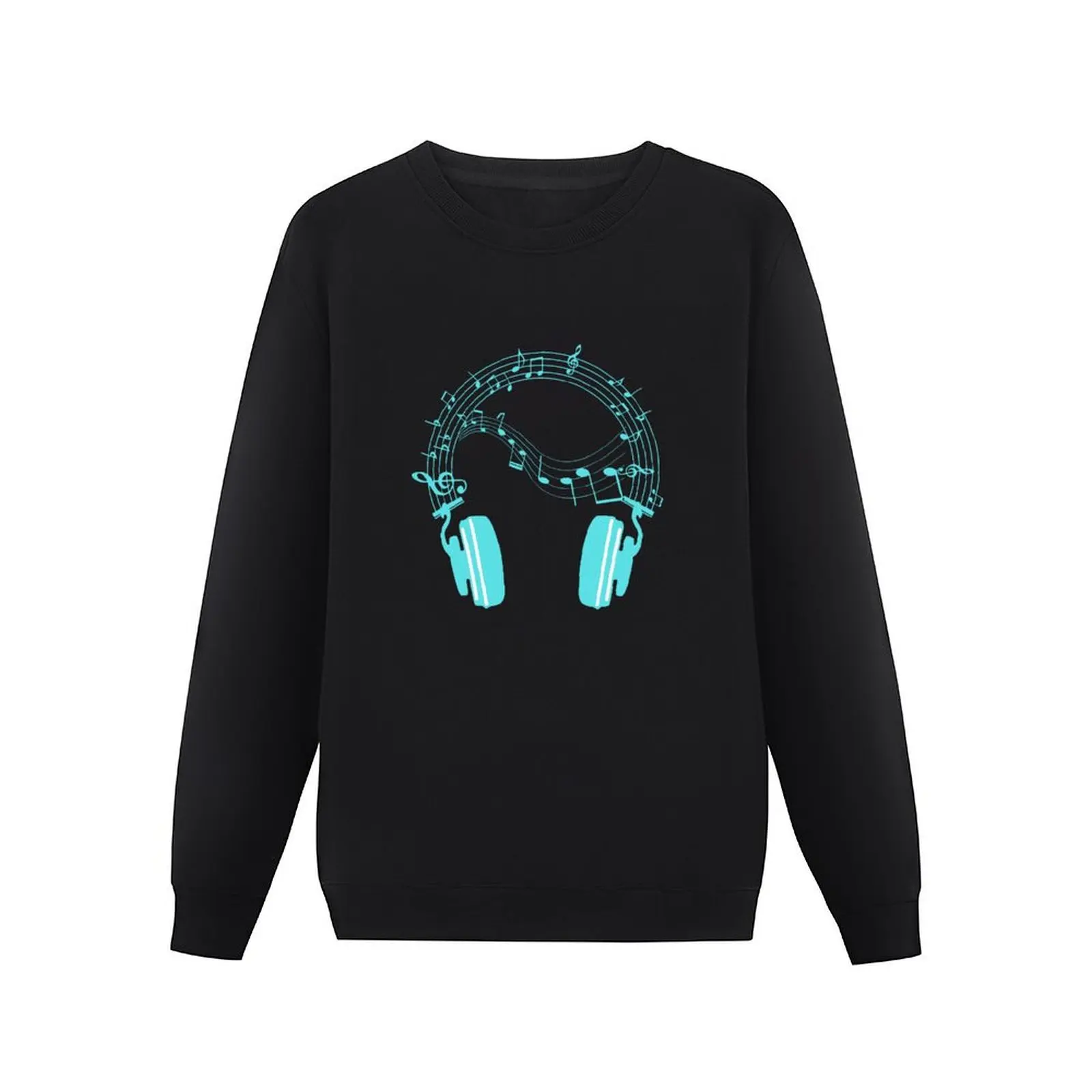 Stylish Music Headphones Pullover Hoodie winter clothes men's winter sweater new sweatshirts