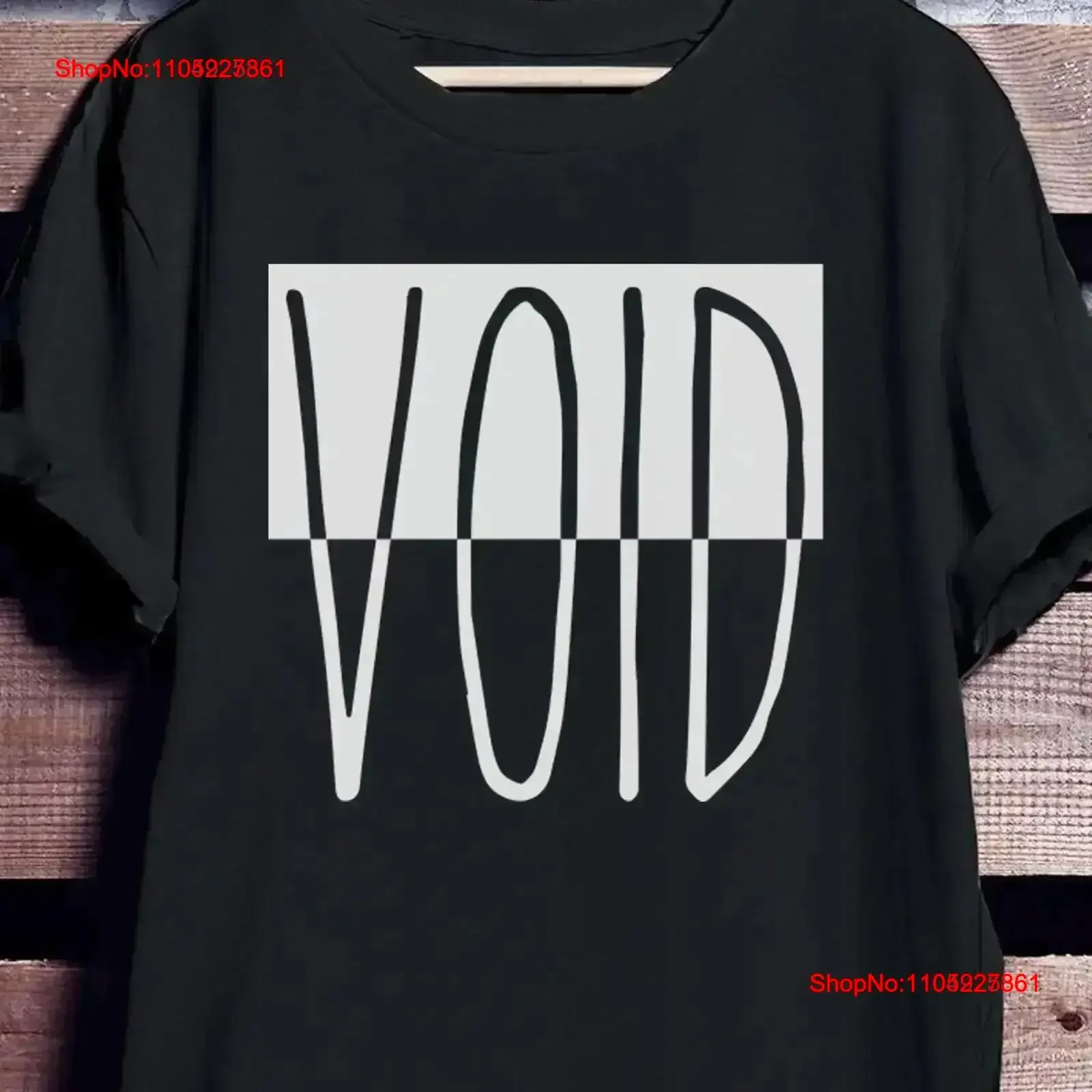 

VOID Culture T Shirt S 3XL print goth tee top punk alternative gothic aesthetic negative grunge vintage Washed designer clothes