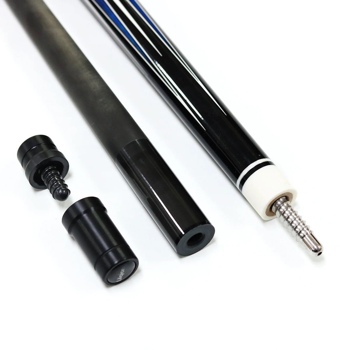 for High-quality handmade billiard cues, exquisite patterns, 1/2-pc Carbon Fiber Pool Billiard cue 147cm/58nch for sale