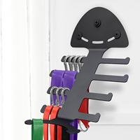 Exercise Resistance Bands Rack Wall Mount Home Gym Equipment Rack Band Storage Hanger Modern Versatile Gym Equipment Organizer