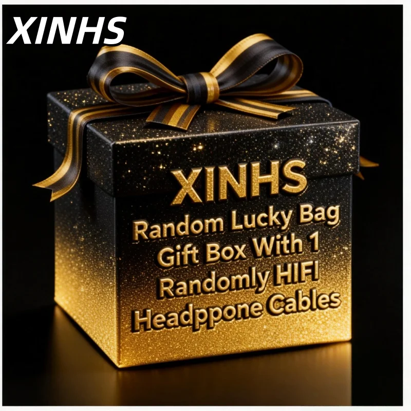 

Подарочная коробка XINHS для любителей Hi-Fi аудио, включает 1 случайный кабель для улучшения Hi-Fi наушников различных типов