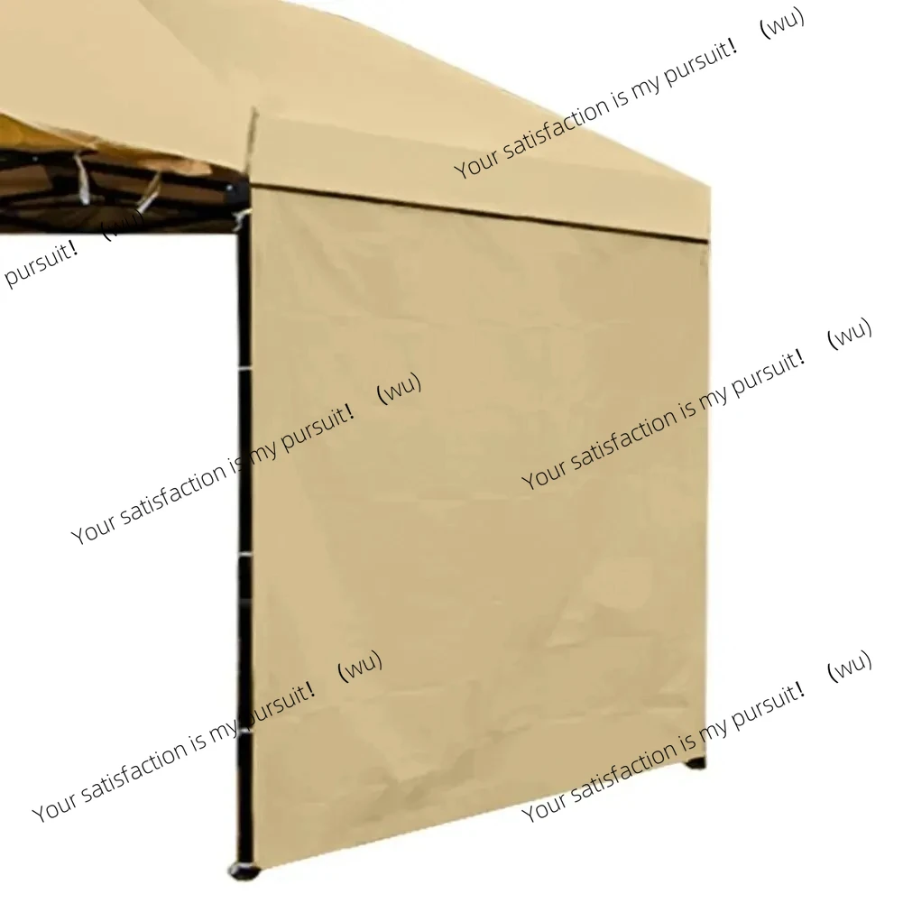 

Canopy Sunwall Sidewall Gazebos Tent Waterproof for 10x10ft Pop up Straight Leg Gazebos Outdoor 1 Pcs Sidewall Only Khaki
