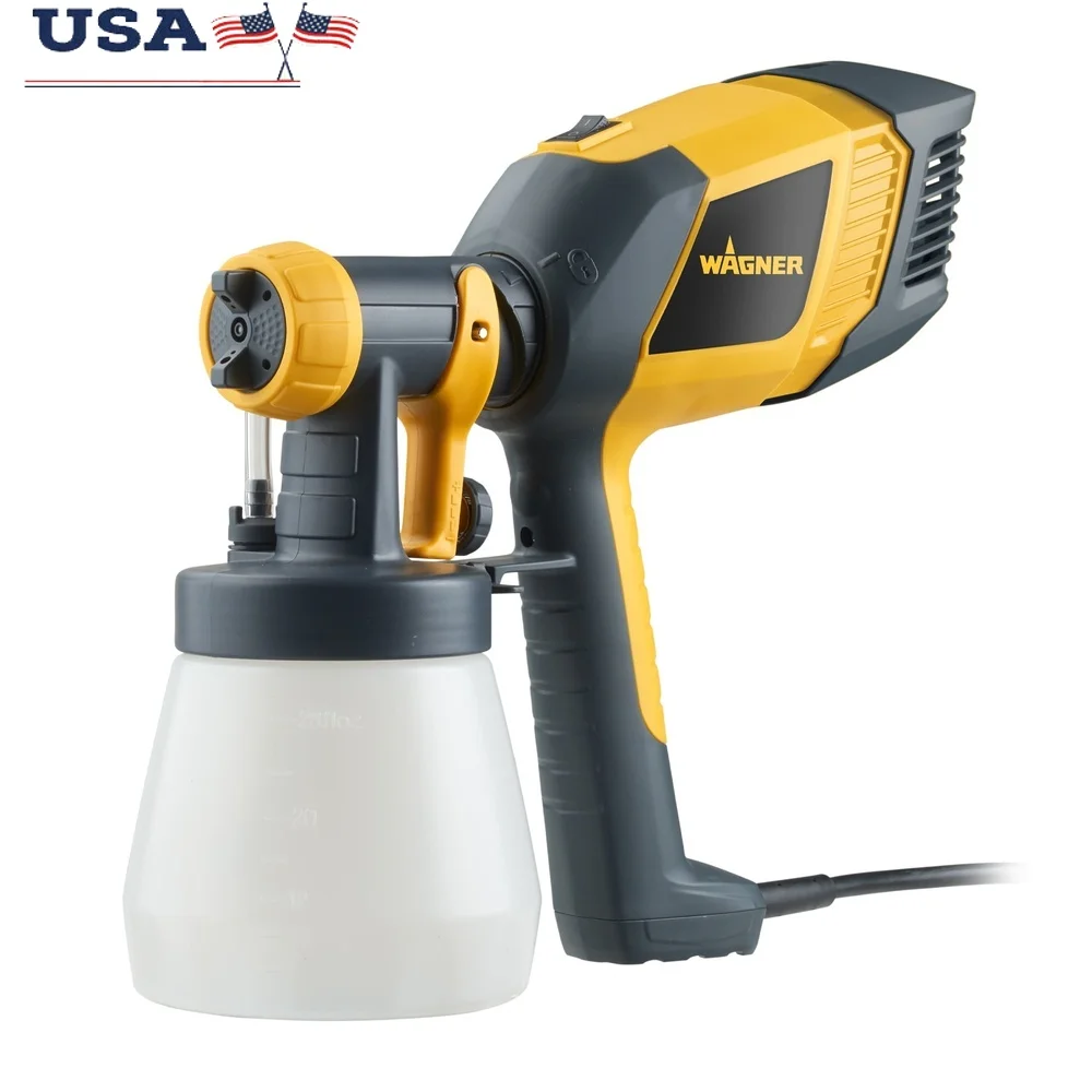 

Control Spray Stain Sprayer Adjustable Flow Control Small Decks Fences Outdoor Furniture Easy Clean Handheld 400 Watt