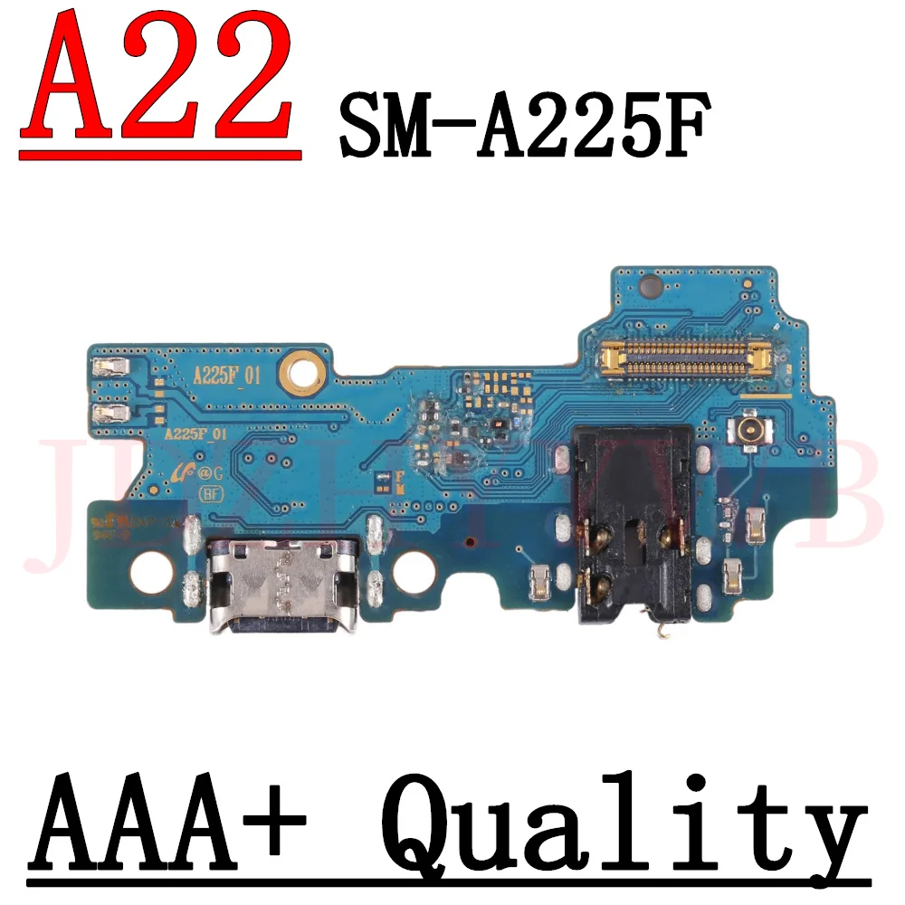 Placa con Puerto de Carga Tipo C para Samsung A22 4G A225F A225M, Conector de Carga USB, Cable Flexible Principal de la Placa Base