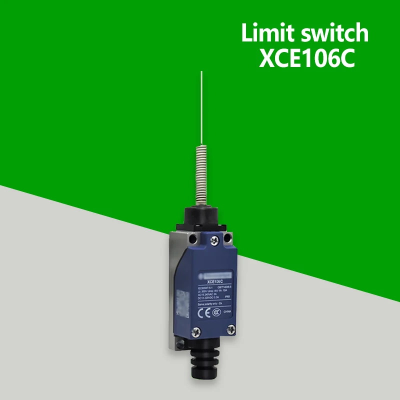 

Оптимизированный кнопочный микроконцевой выключатель / O Fast Action, с мягкой резиной XCE106C 1P, пластик 1C на один год CCC XCE106 1,5A