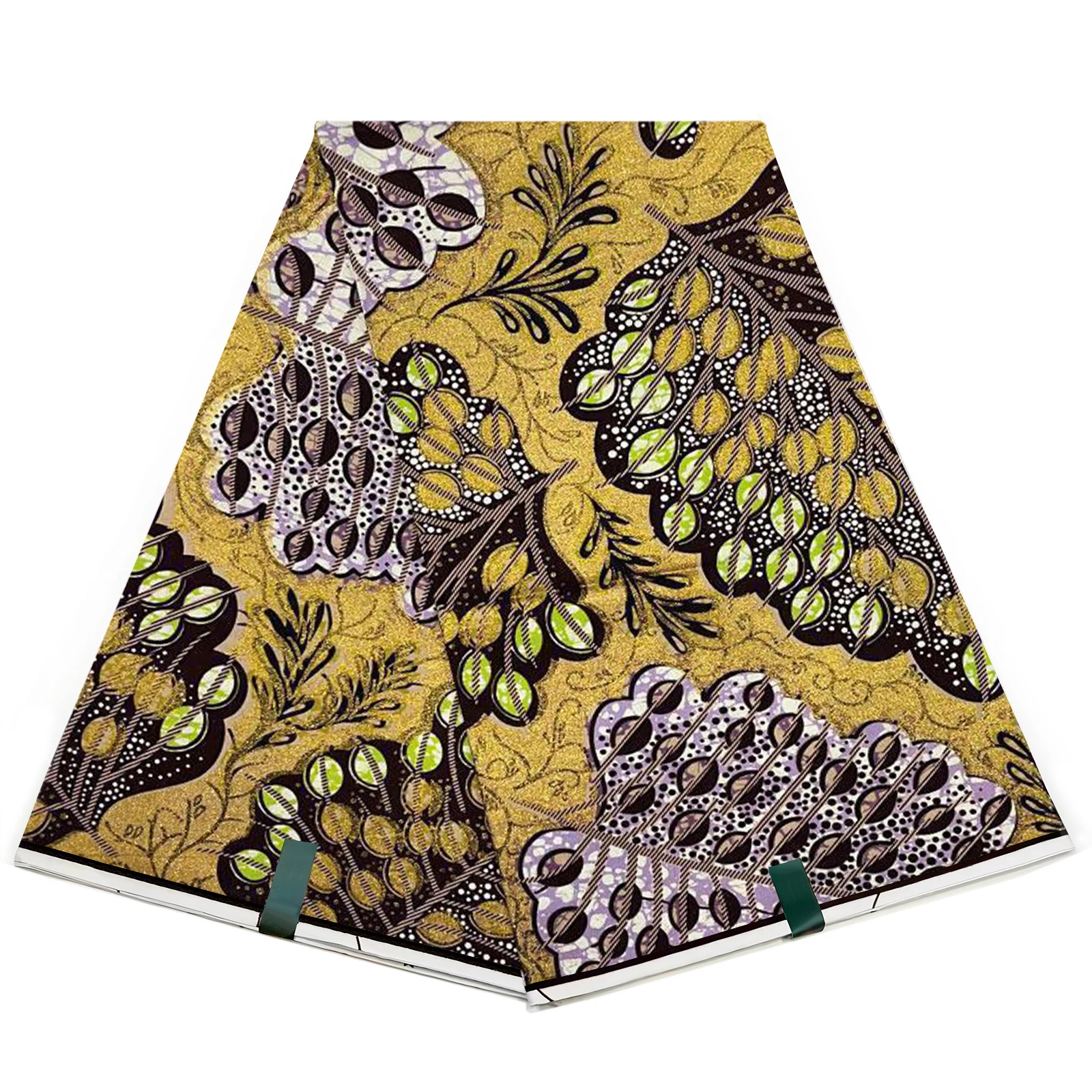 Grand Super Fabric African Wax Fabric 100% Cotton High Quality Wax Print Ankara Fabric For Sewing 6yards Women Fabric LI-114