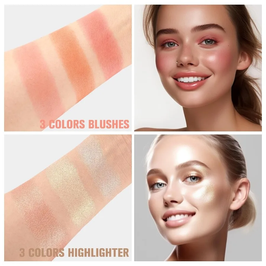 Professionele make-upkit voor dames Meisje Volledige set met spiegel 60 kleuren Alles-in-één make-up cadeauset inbegrepen Oogschaduw Bluther Hig