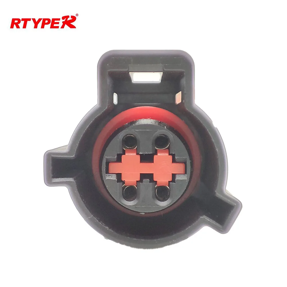 

5/10/25 Set 4 Pin Female Automotive Waterproof Connector F20B-14A624-DA O2 Oxygen Sensor Plug For Ford