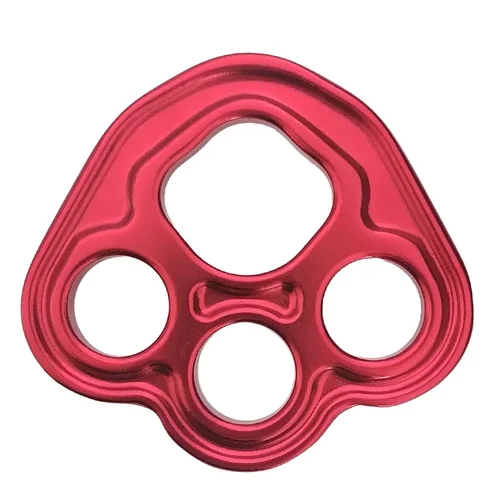 Imagen 2 del producto Placa de aparejo 35KN, escalada, oso de aluminio, Paw4, agujeros, placa de aparejo de pata, ancla de pata, multiplicadores, cuerda amigable