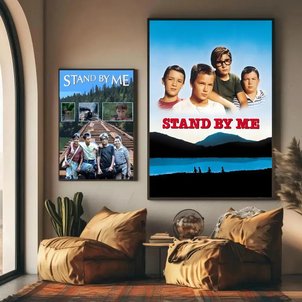 Stand By Me Poster Self-adhesive Wall Mural Art Waterproof Sticker For Bar Room Decor High Quality Print Gift