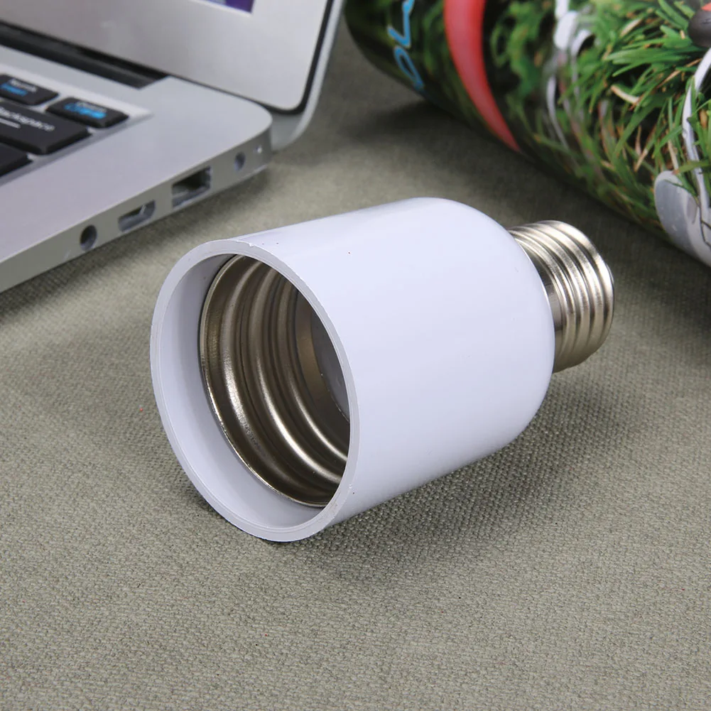 E27 to E40 Light Adapter Converter Flame Retardant PBT Lamp Holder Base for Switching E40 Lamp Head Lighting Parts