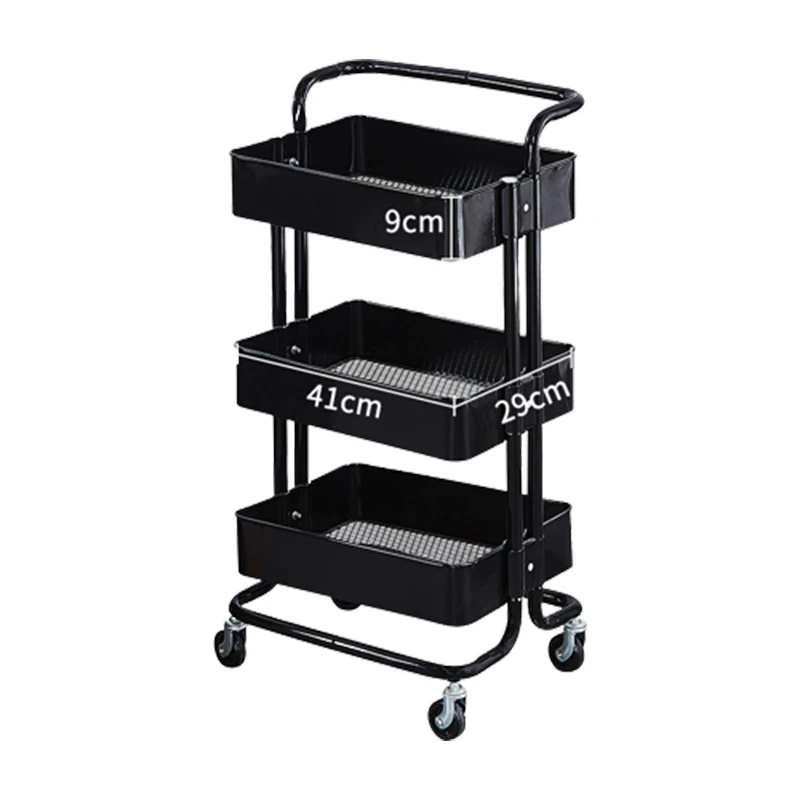 Tattoo Rolling Salon Trolley Cosmetic Barber Makeup Beauty Salon Trolley Medical Drawers Carrito Auxiliar Salon Furniture BL50ST