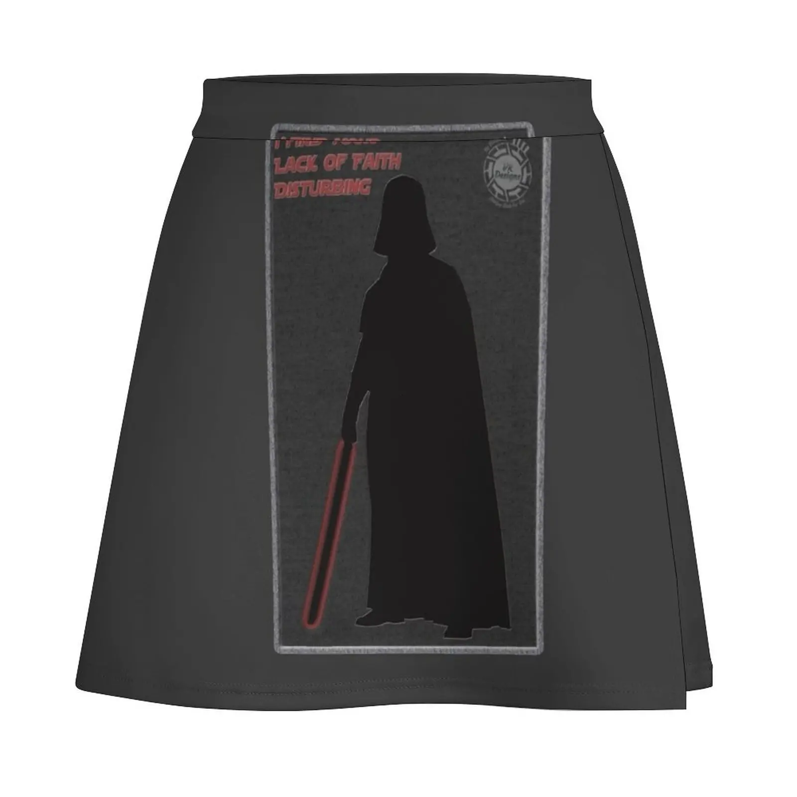 I Find Your Lack of Faith Disturbing Card Mini Skirt extreme mini dress Woman skirts Mini Skirt