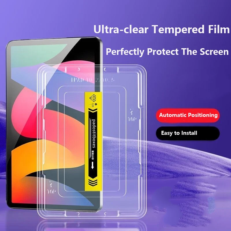 

2 PCS Scratch Proof Tempered Glass Protector for Lenovo Xiaoxin Pad 11'' Pad Pro 12.7'' Screen Protective Film Easy to Install