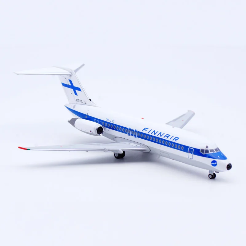 LH2375 Alliage Collection Avion Cadeau JC Ailes 1:200 Finnair Mcmatnell Douglas DC-9-15 Moulé Sous Pression Modèle D'avion OH-LYI Avec Support