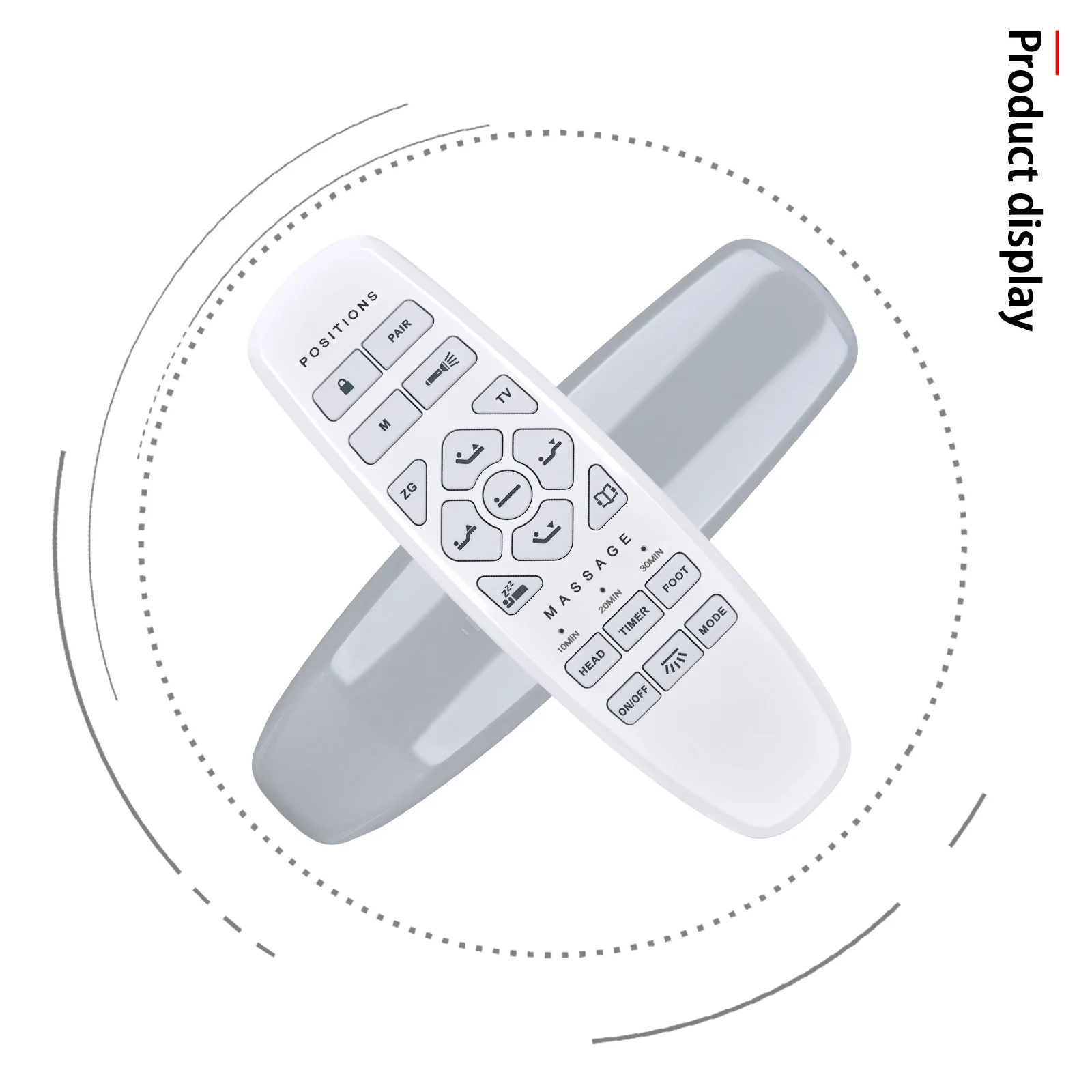 جديد لجهاز تحكم عن بعد للسرير قابل للتعديل Lucid L600 لاستبدال Okin Model RF.27.19.33
