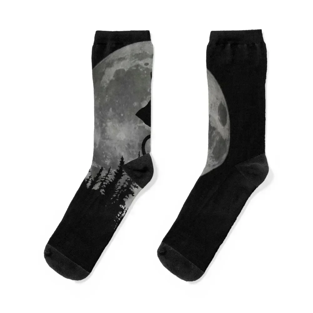 Movie Men Woman Anime The Moon Video With The Child Awesome First Day Socks Wholesale Soccer Male Socks Women's