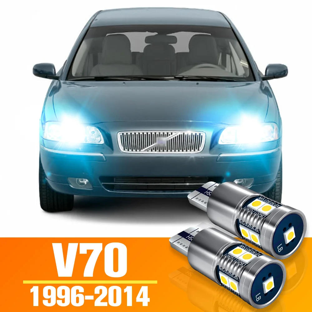 

2 шт. светодиодный парковочный фонарь для Volvo V70, аксессуары, лампа 1996-2014 2004 2005 2006 2007 2008 2009 2010 2011 2012 2013 габаритная лампа