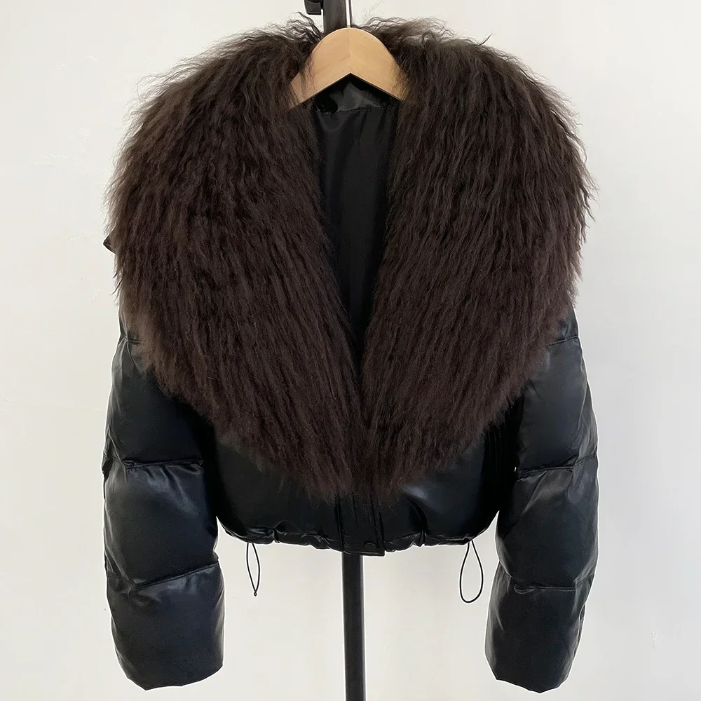 

Elegant Women's Down Jackets Feather Coats and Parkas Women's Clothing Trend 2025 Jacket with Fur Women's Jacket Luxury Quality