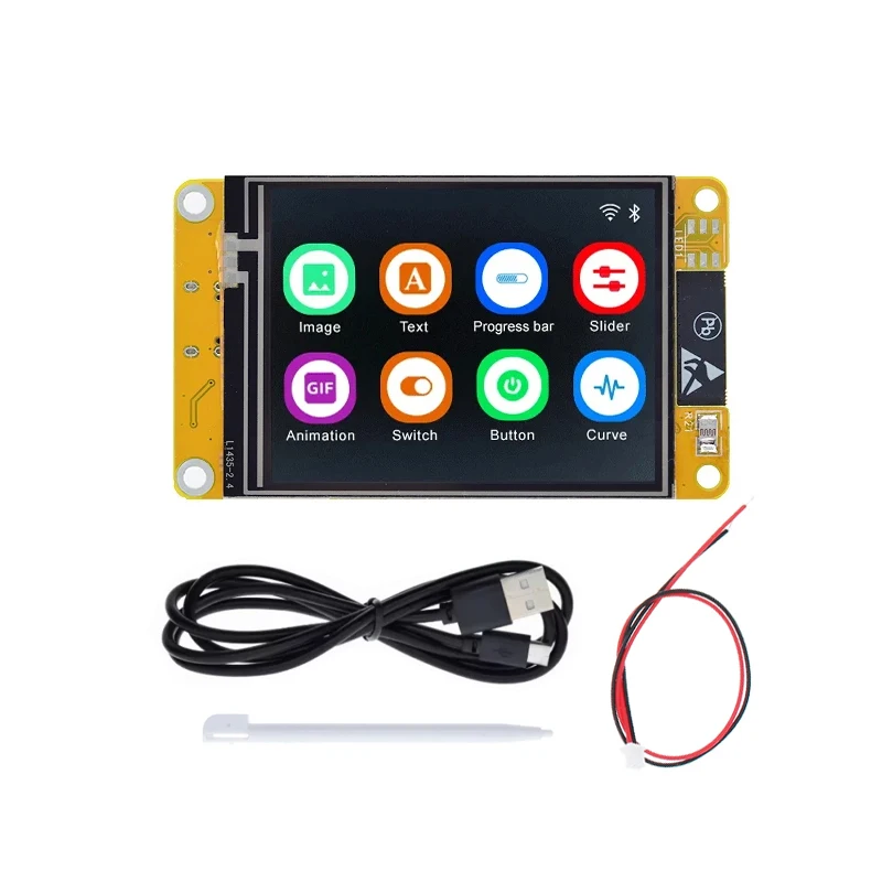 ESP32 LVGL WiFi Bluetooth Development Board 2.4/2.8/3.5 Inch TFT LCD Touch Screen 240*320 Smart Display Module