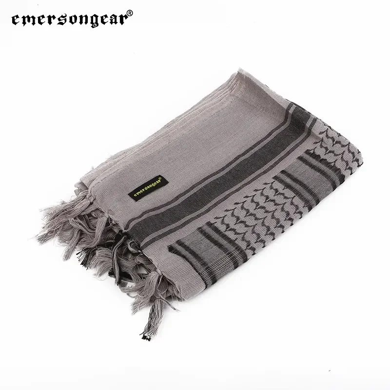 Emersongear-pañuelo árabe táctico, velo para la cara, máscara de camuflaje de francotirador, bufanda deportiva para senderismo, ciclismo, juego de guerra, viajes, escalada al aire libre EM6651