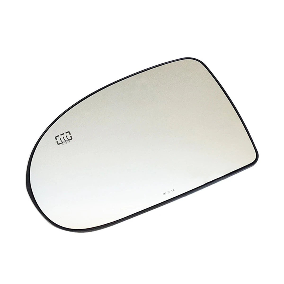 Left Door Wing Side Mirror Glass Heated with Backing Plate for JEEP Compass 2007 - 2017